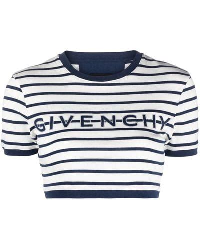 Givenchy Striped Crop T